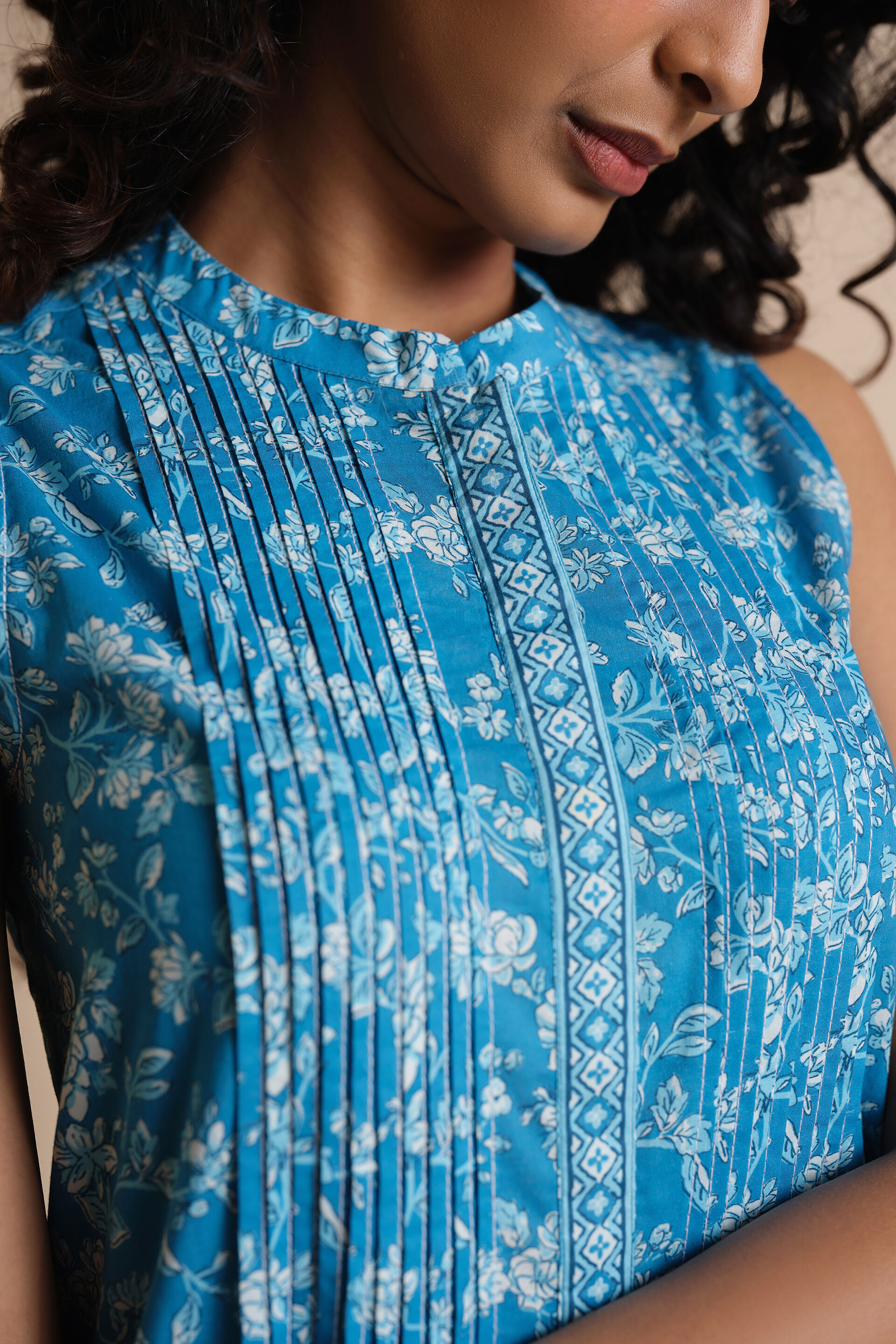 Gulposh Tunic Set, Light Blue, image 3